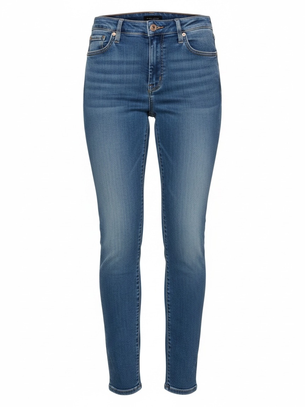 Talbots Medium Wash High-Rise Skinny Jeans - Blue